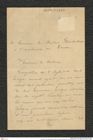 Nachlass Franz Steindachner, Brief von André Suchetet an Franz Steindachner (21.06.1888), Inv.Nr. 527.01, Seite 1